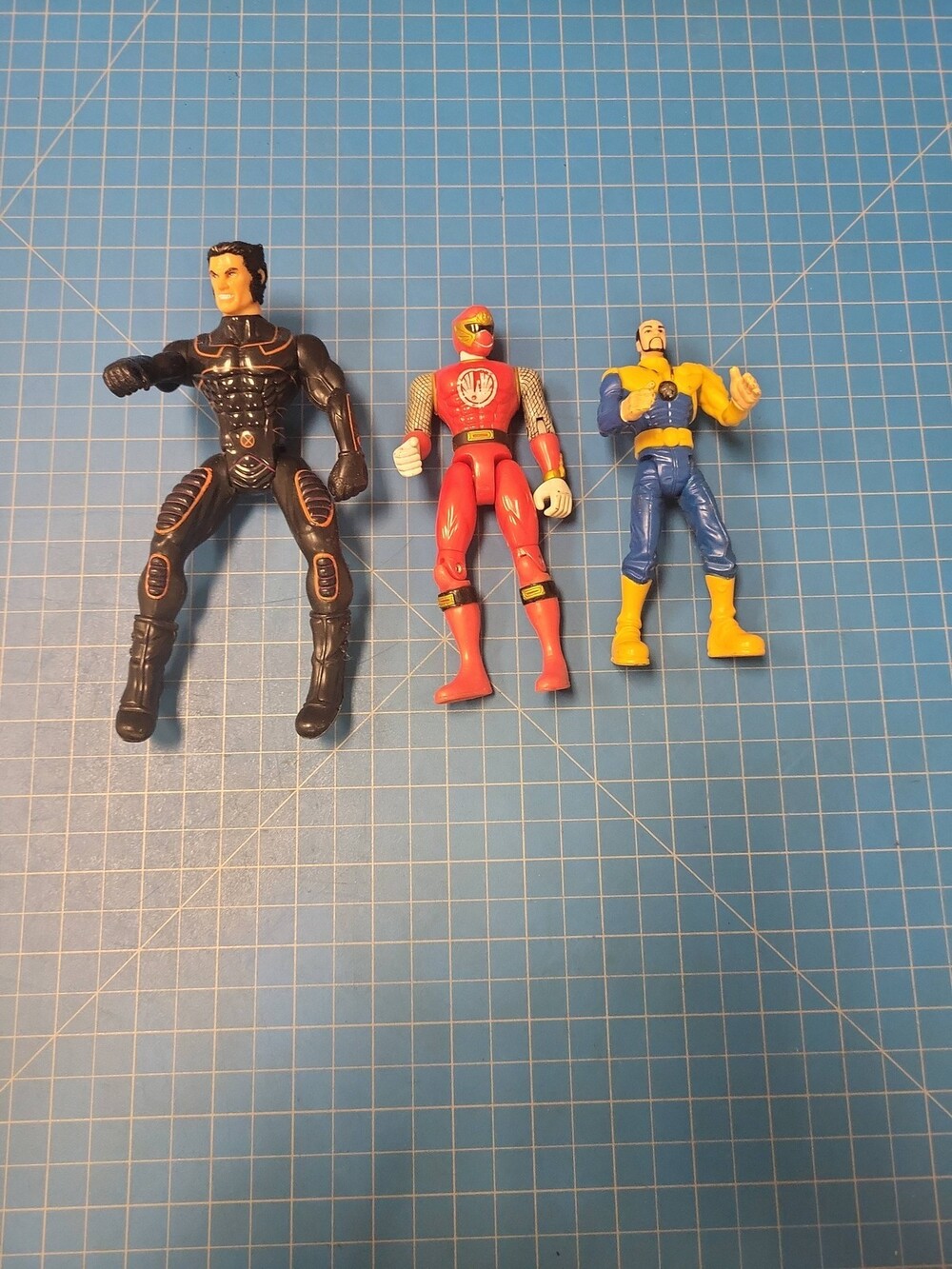 Power Rangers Ninja Storm Action Figures Lot 3 Collectible Toy Figures 5-6"